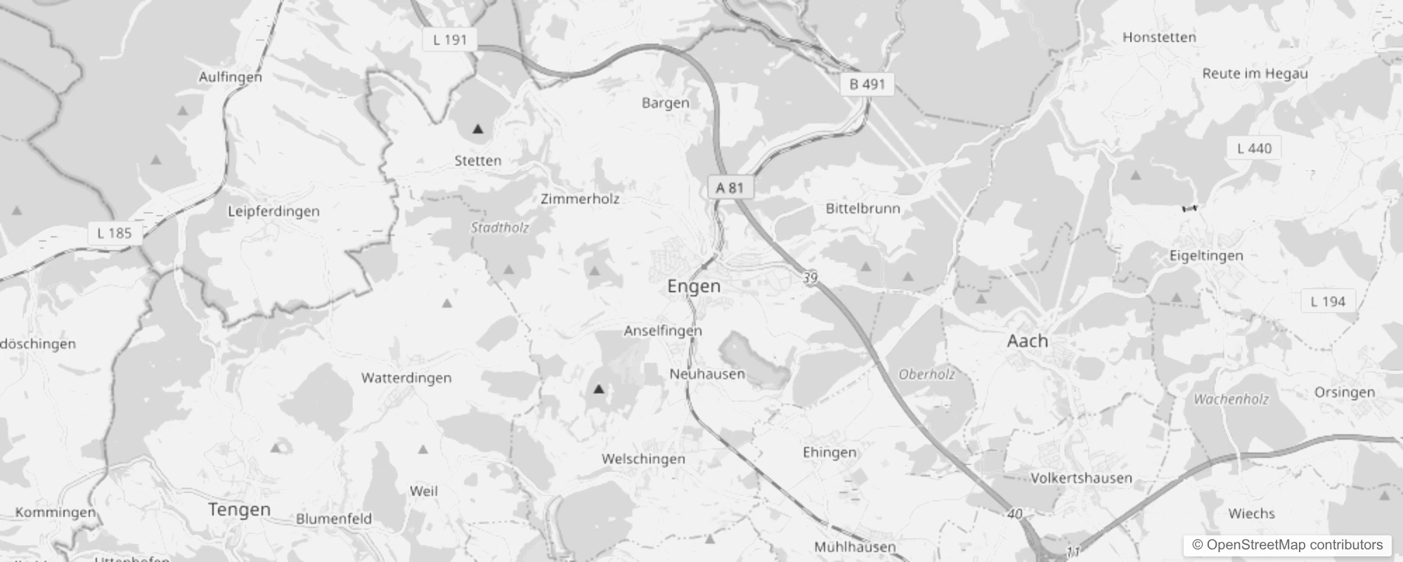 Bild von Stadtteile in Engen