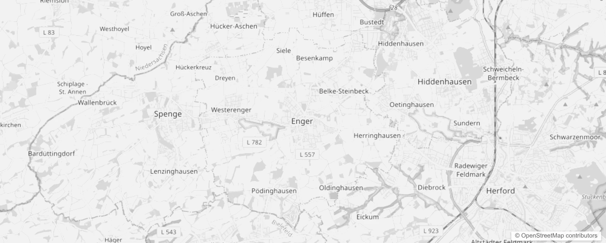 Bild von Stadtteile in Enger