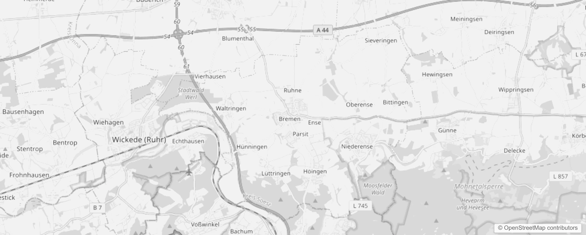 Bild von Stadtteile in Ense