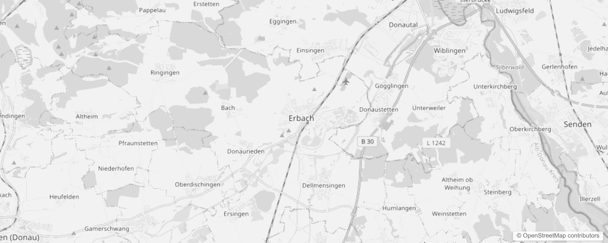 Bild von Stadtteile in Erbach