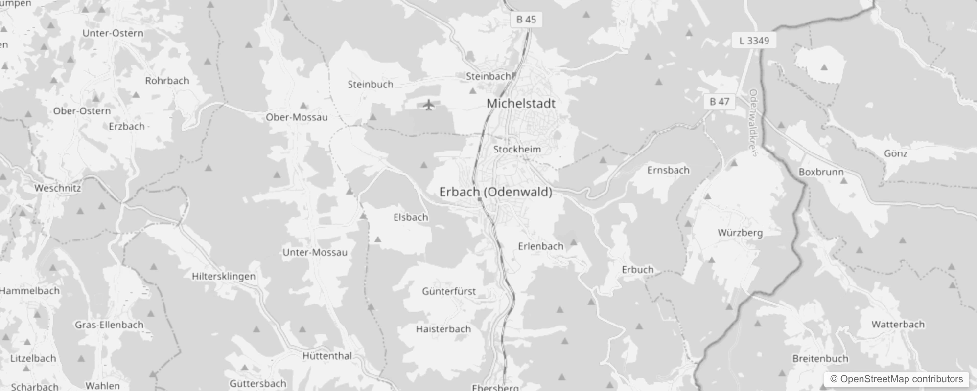 Bild von Stadtteile in Erbach