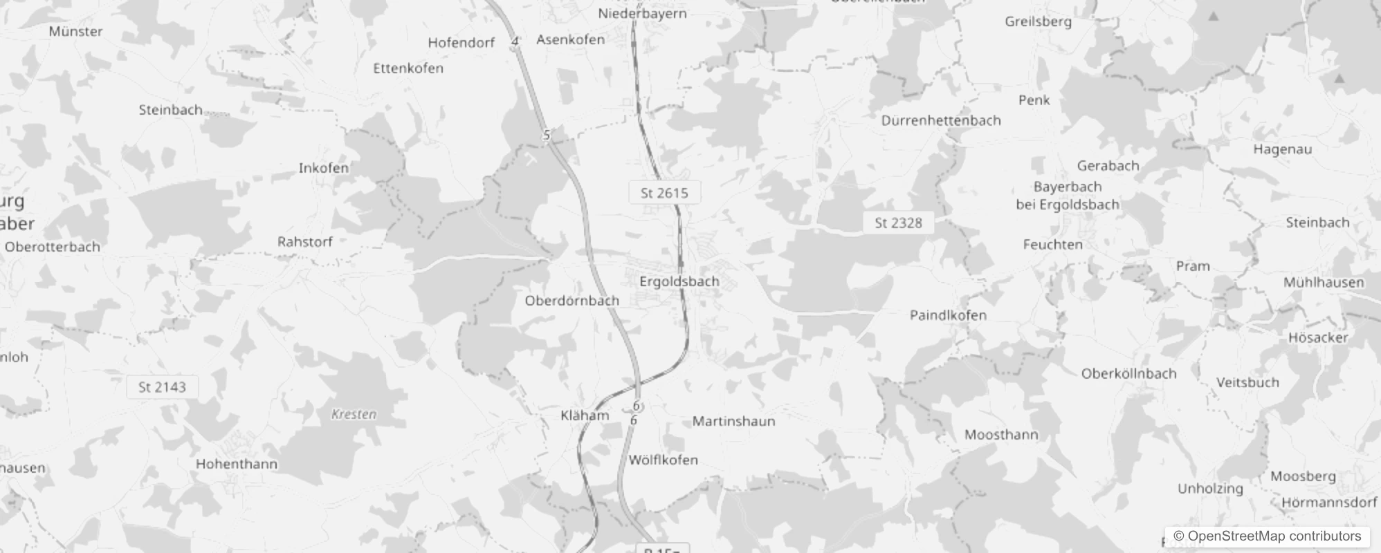 Bild von Stadtteile in Ergoldsbach