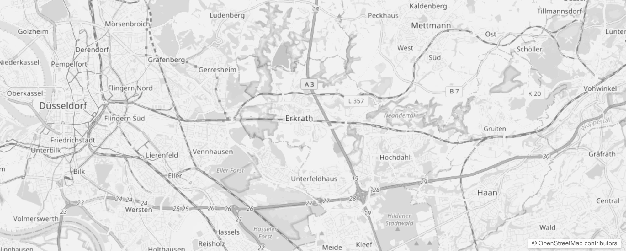 Bild von Stadtteile in Erkrath