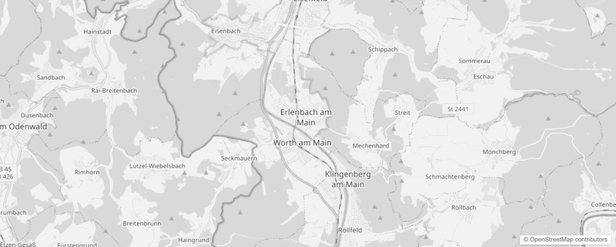 Bild von Stadtteile in Erlenbach am Main