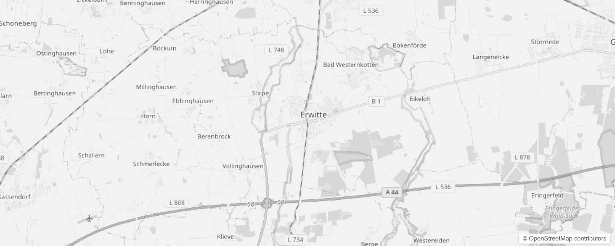 Bild von Stadtteile in Erwitte