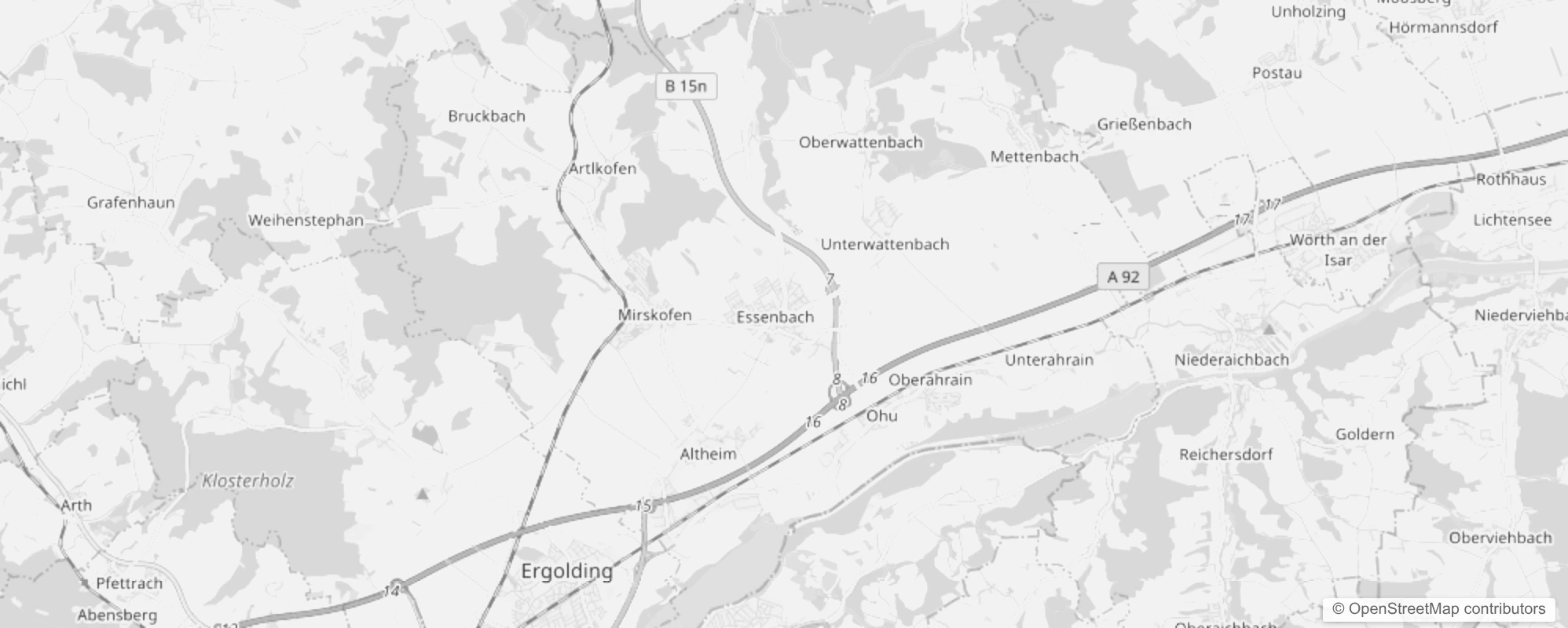 Bild von Stadtteile in Essenbach