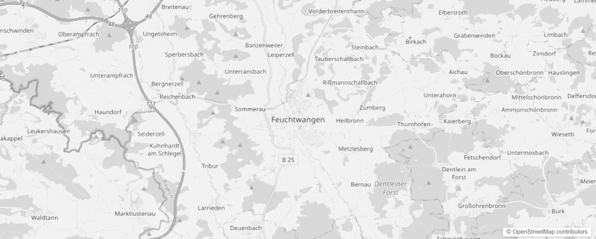 Bild von Stadtteile in Feuchtwangen