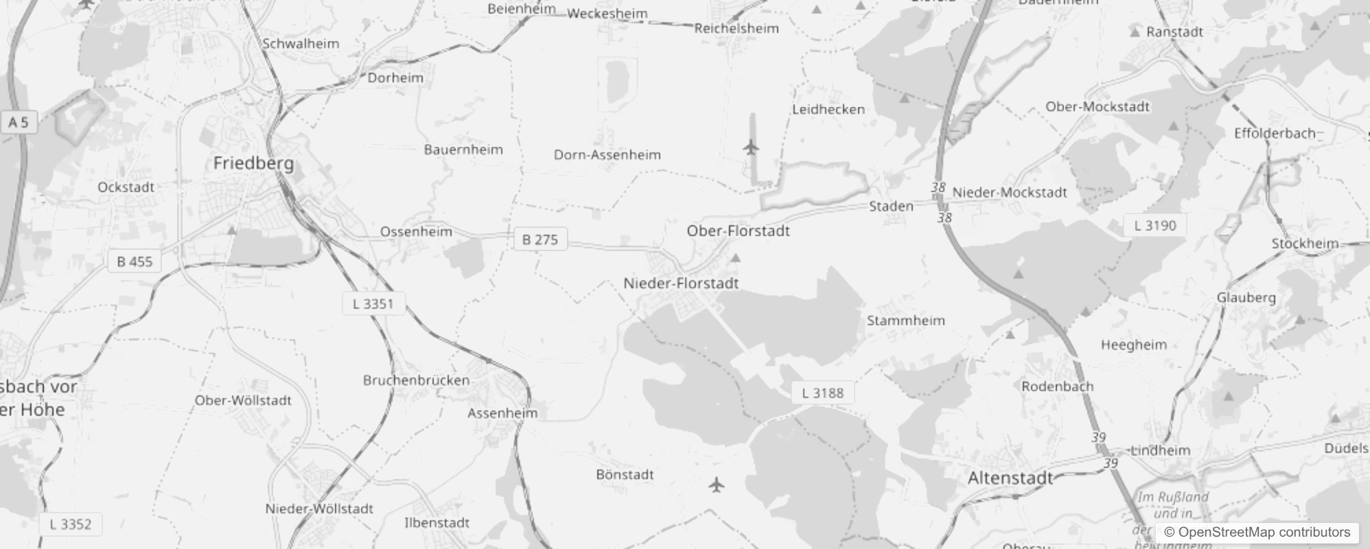 Bild von Stadtteile in Florstadt