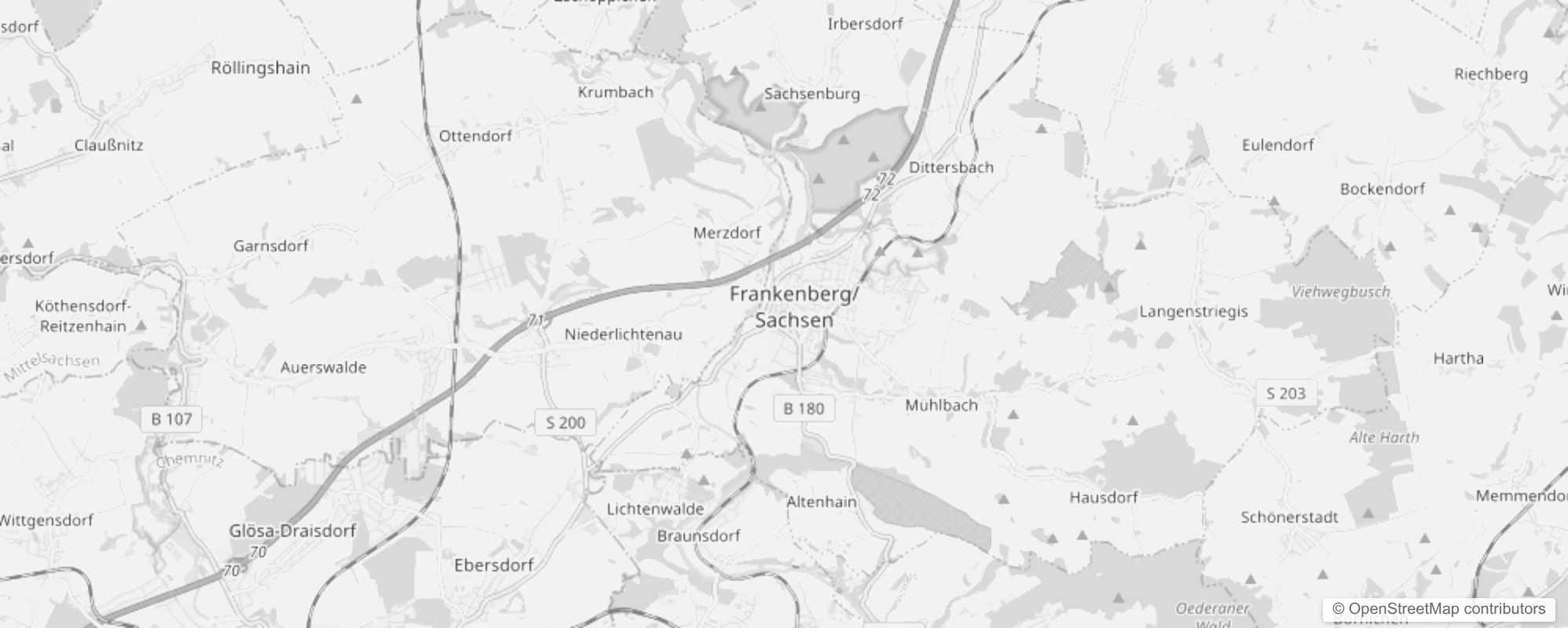 Bild von Stadtteile in Frankenberg/Sa.