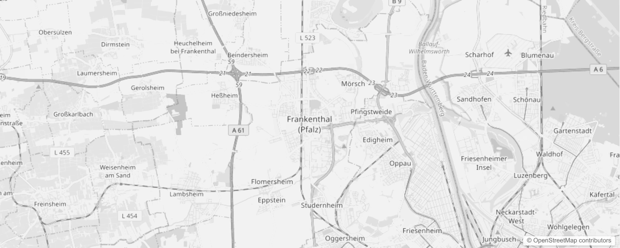 Bild von Stadtteile in Frankenthal (Pfalz)