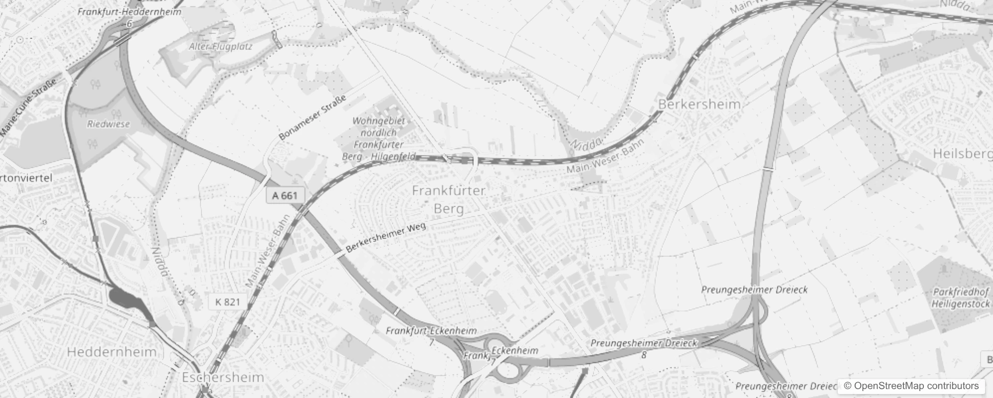 Bild von Frankfurt am Main Frankfurter Berg