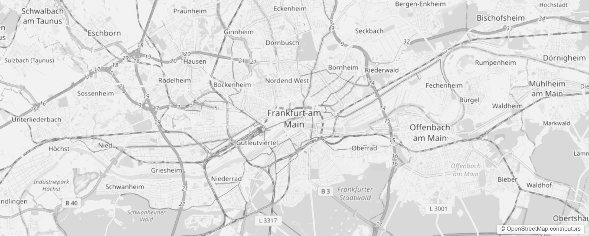 Bild von Stadtteile in Frankfurt am Main