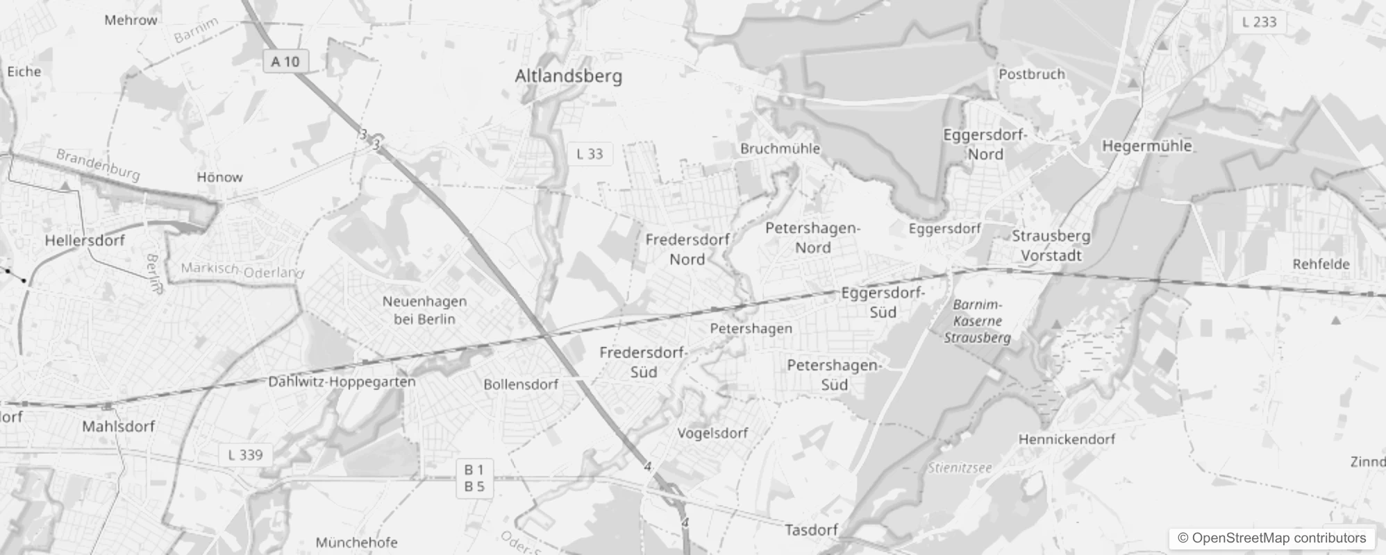 Bild von Stadtteile in Fredersdorf-Vogelsdorf