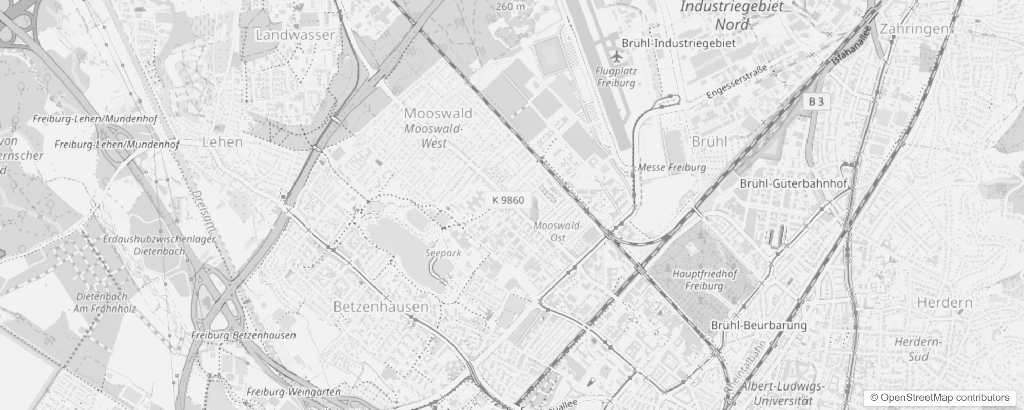 Bild von Freiburg im Breisgau Mooswald