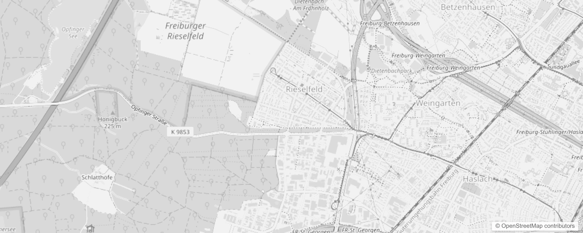 Bild von Freiburg im Breisgau Rieselfeld