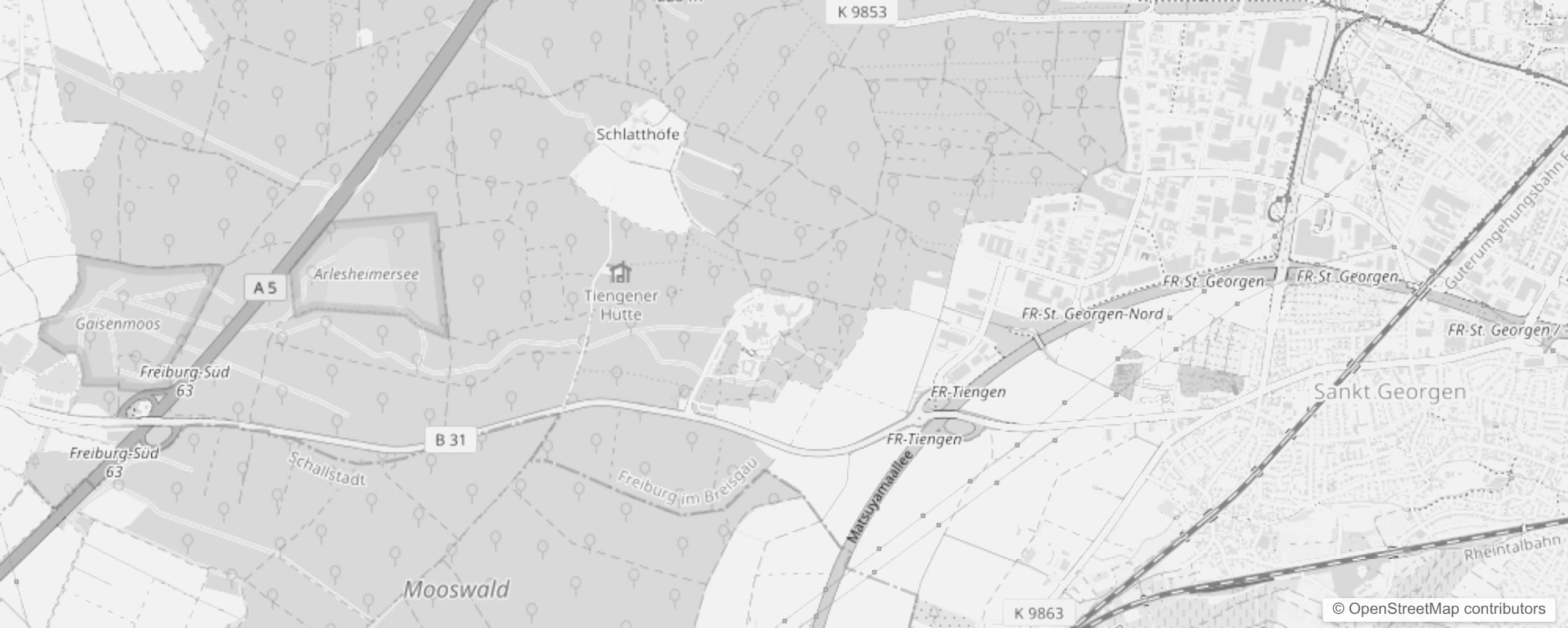 Bild von Freiburg im Breisgau St. Georgen