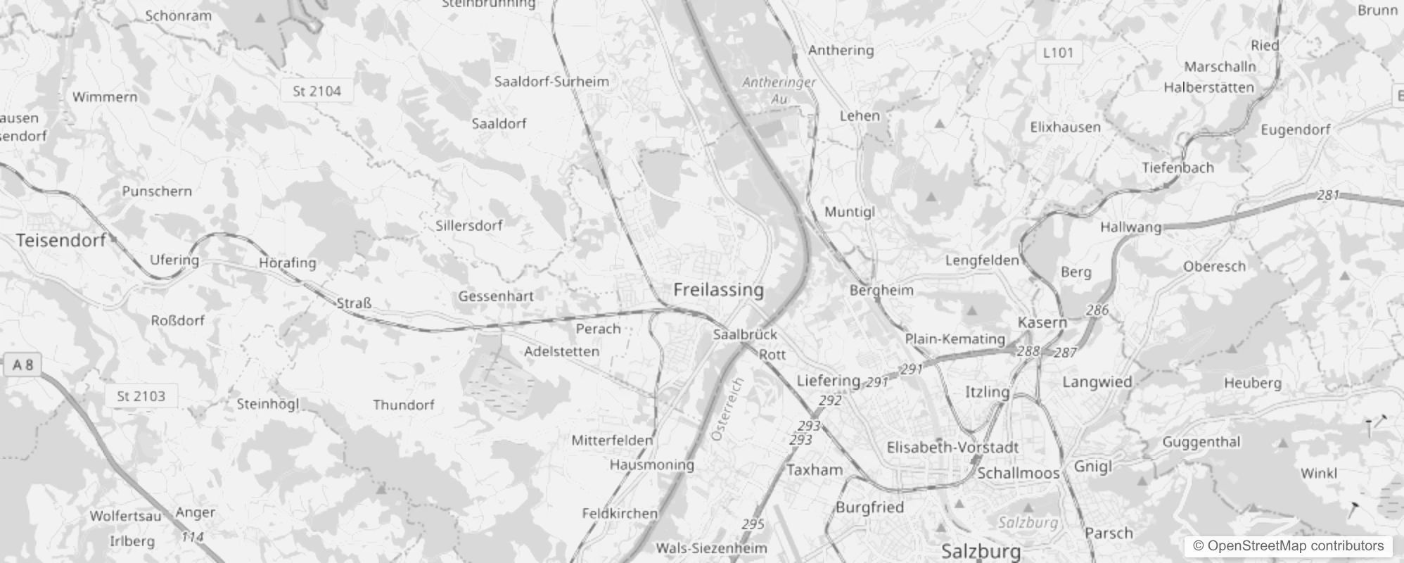 Bild von Stadtteile in Freilassing