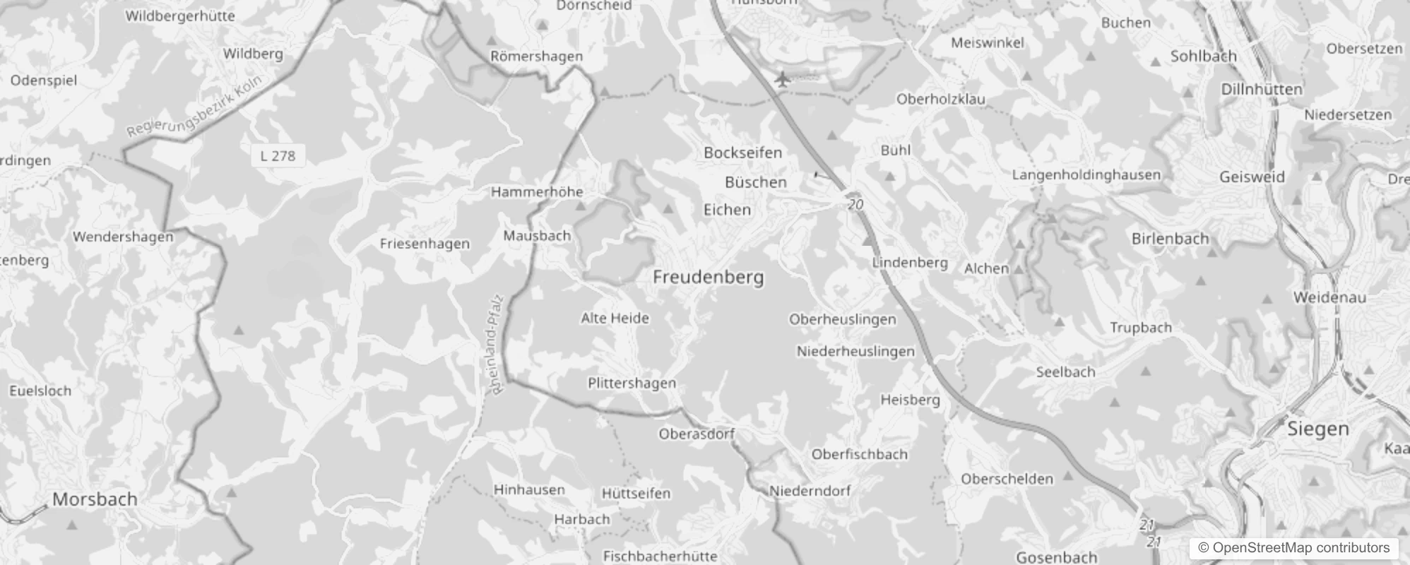 Bild von Stadtteile in Freudenberg