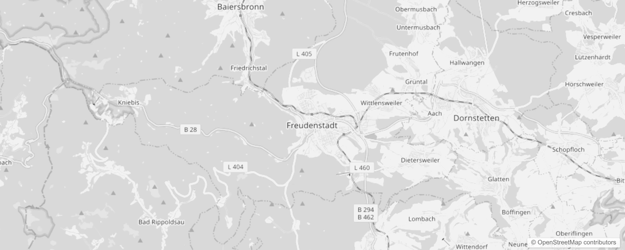 Bild von Stadtteile in Freudenstadt