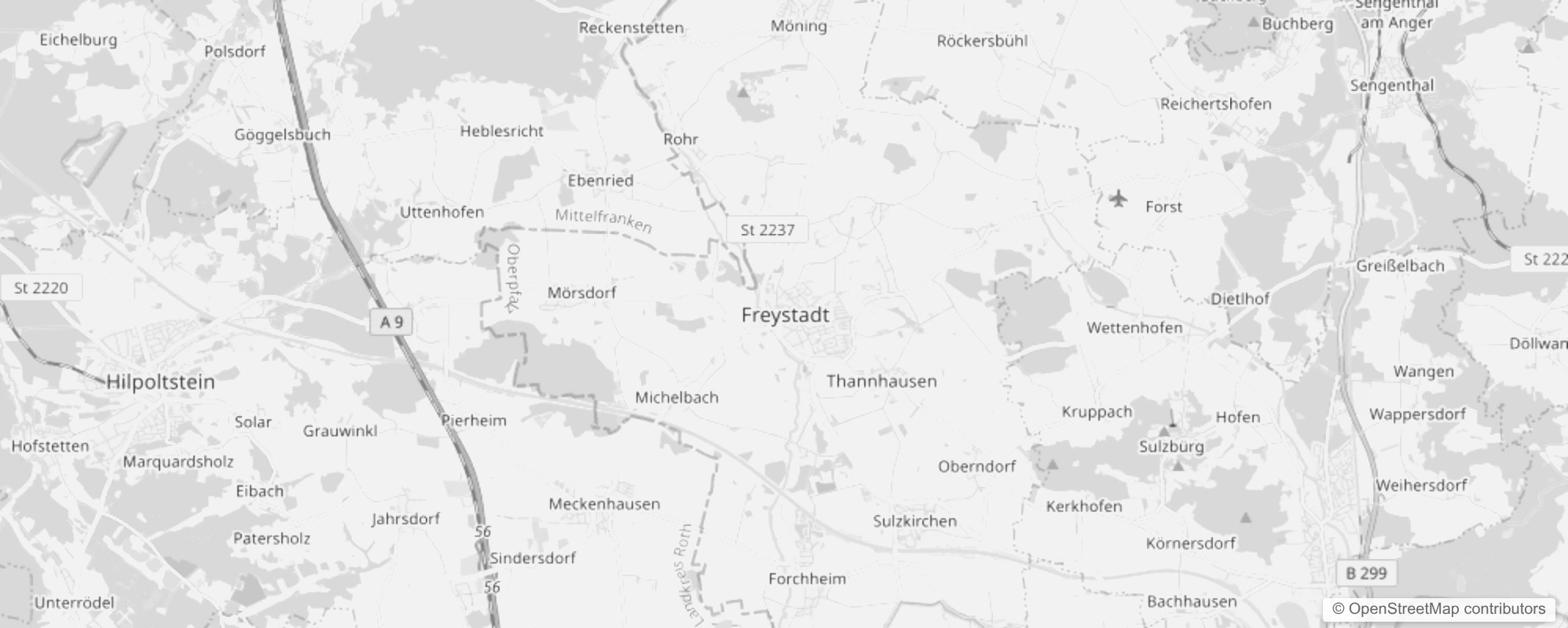 Bild von Stadtteile in Freystadt