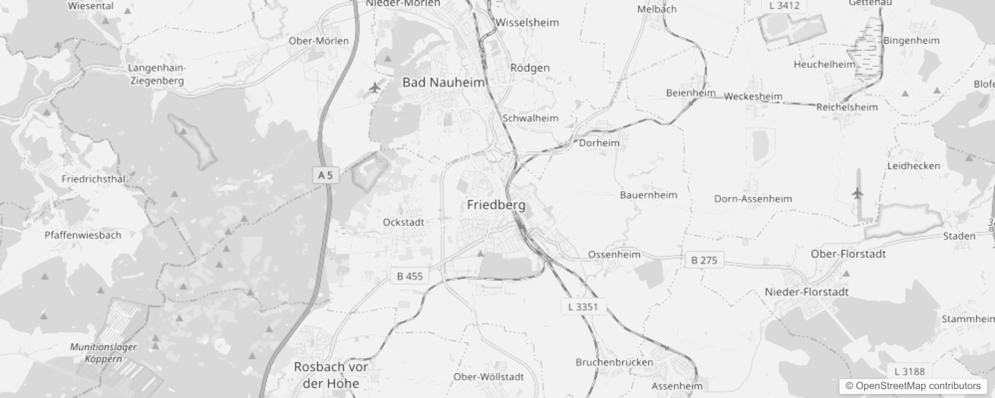 Bild von Stadtteile in Friedberg (Hessen)