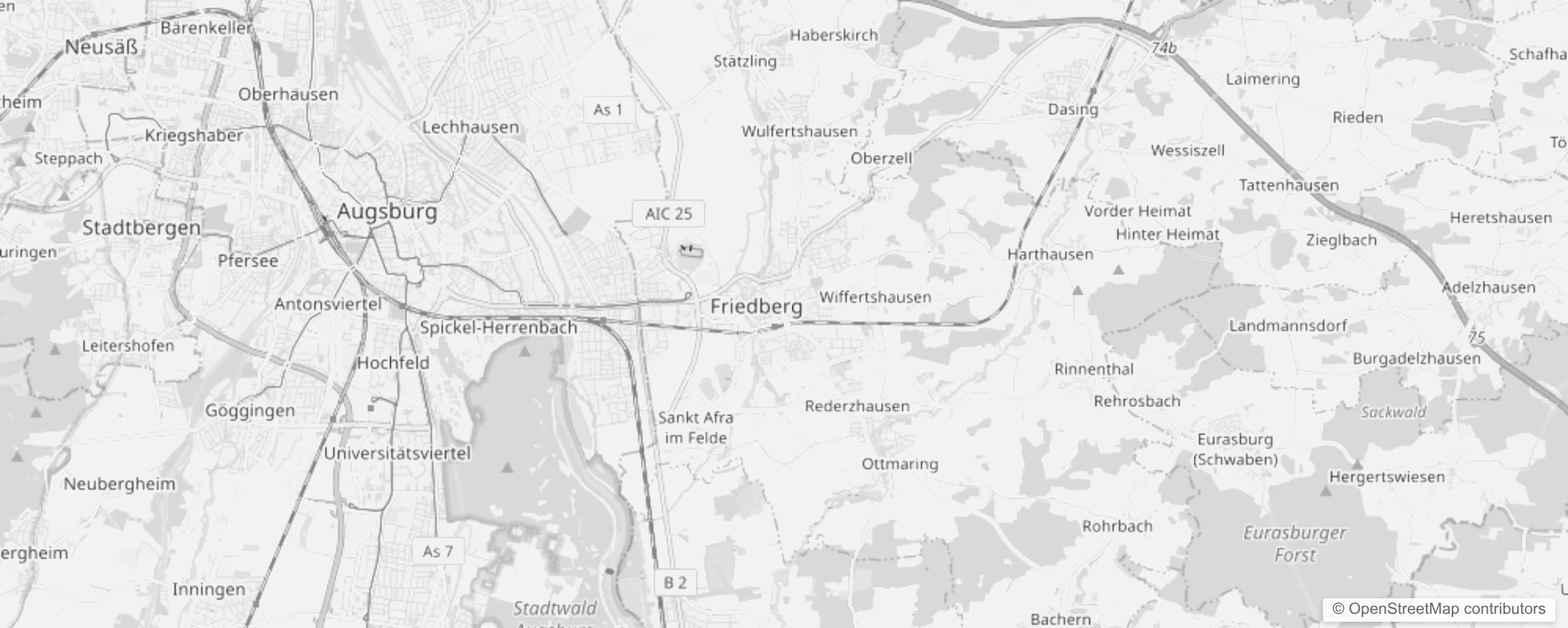 Bild von Stadtteile in Friedberg