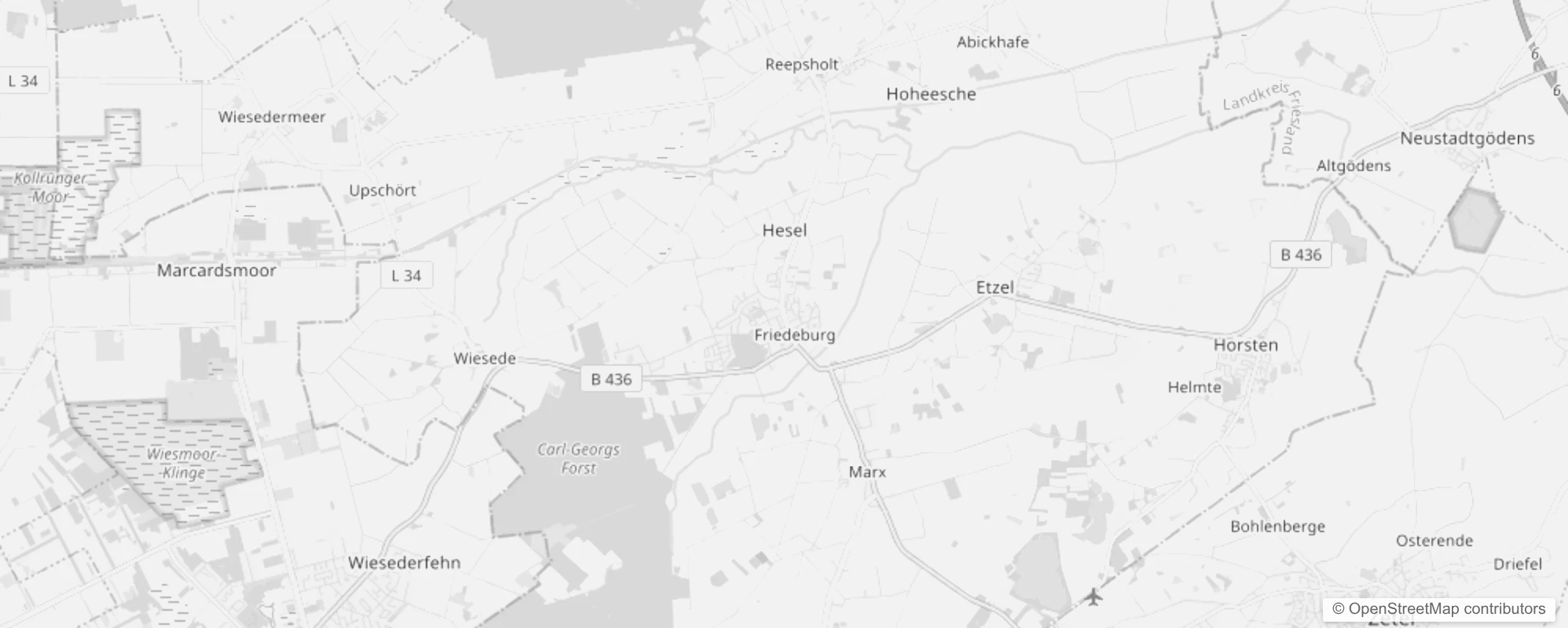 Bild von Stadtteile in Friedeburg