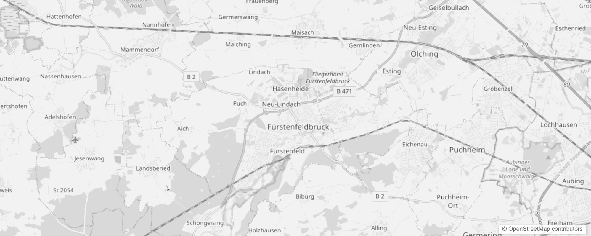Bild von Stadtteile in Fürstenfeldbruck