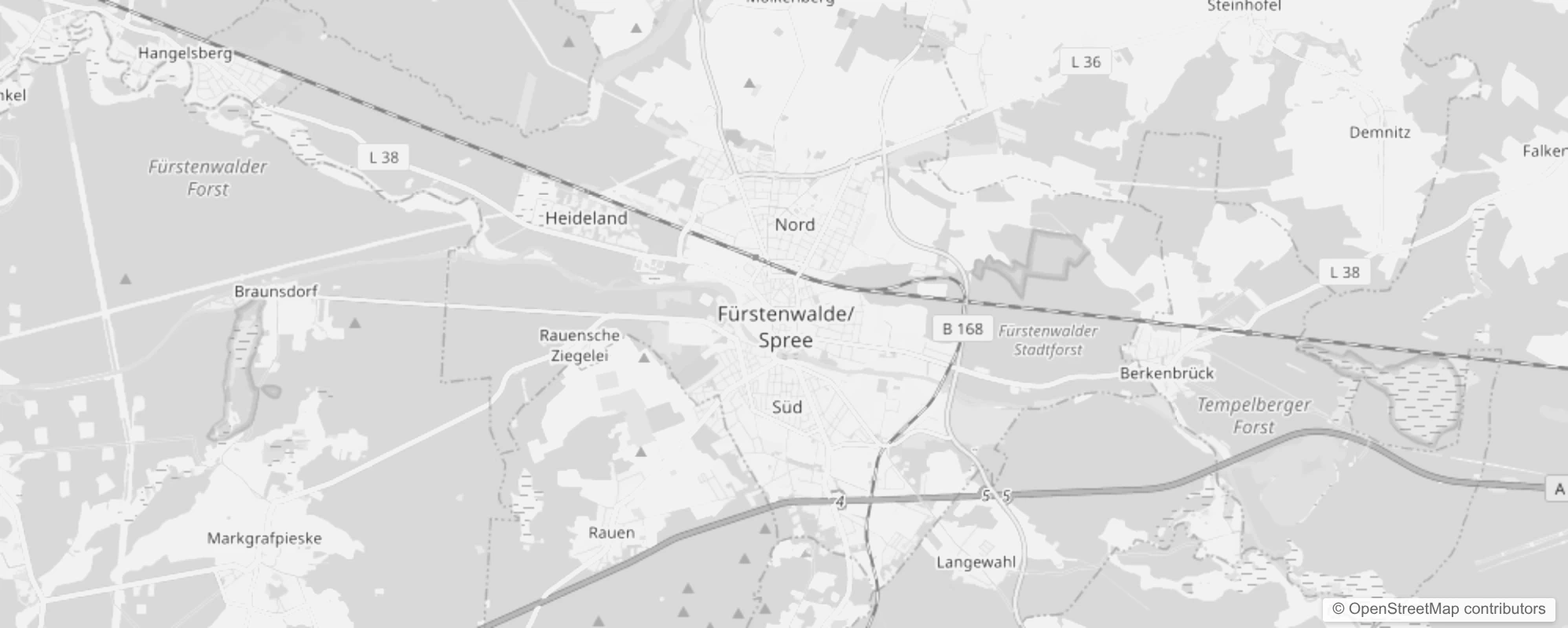 Bild von Stadtteile in Fürstenwalde/Spree