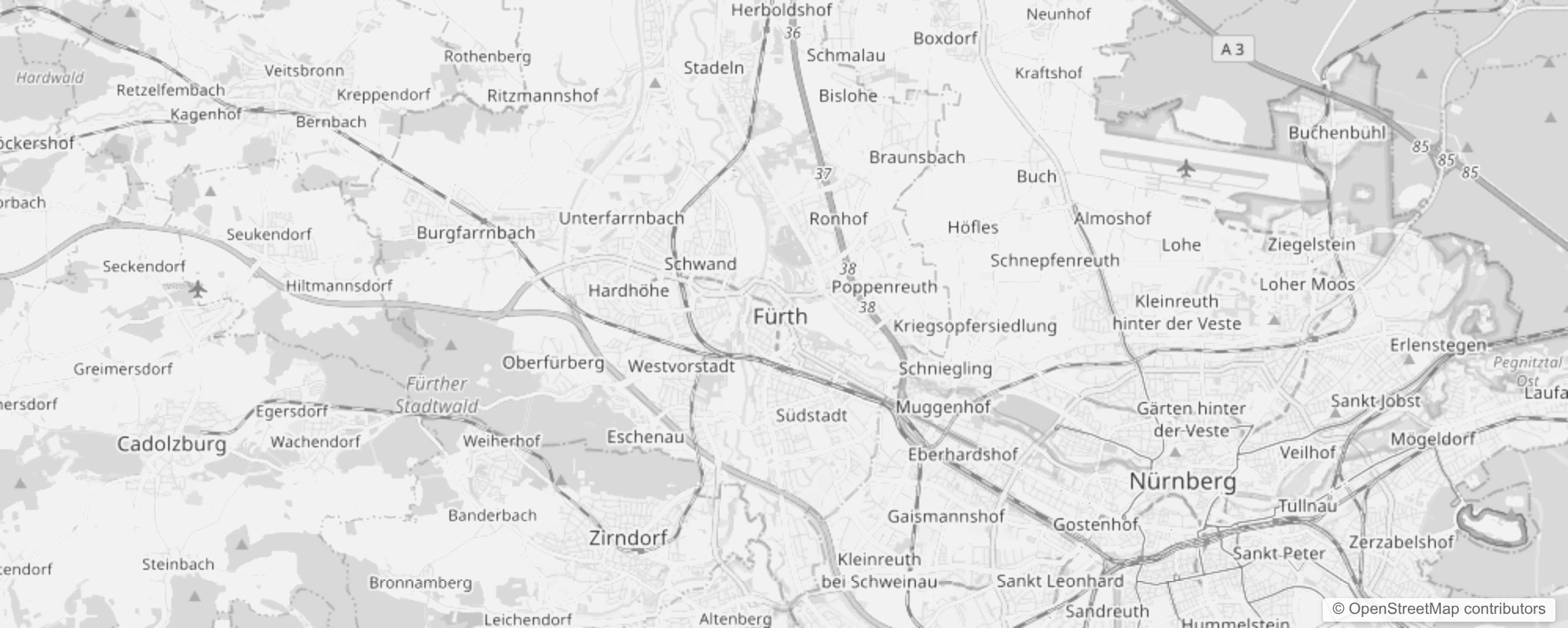 Bild von Stadtteile in Fürth