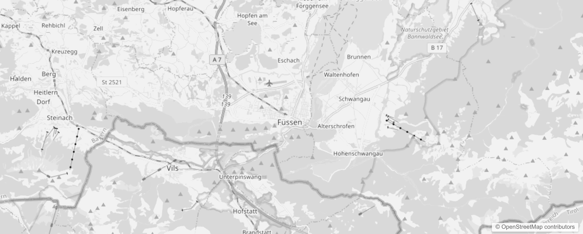 Bild von Stadtteile in Füssen