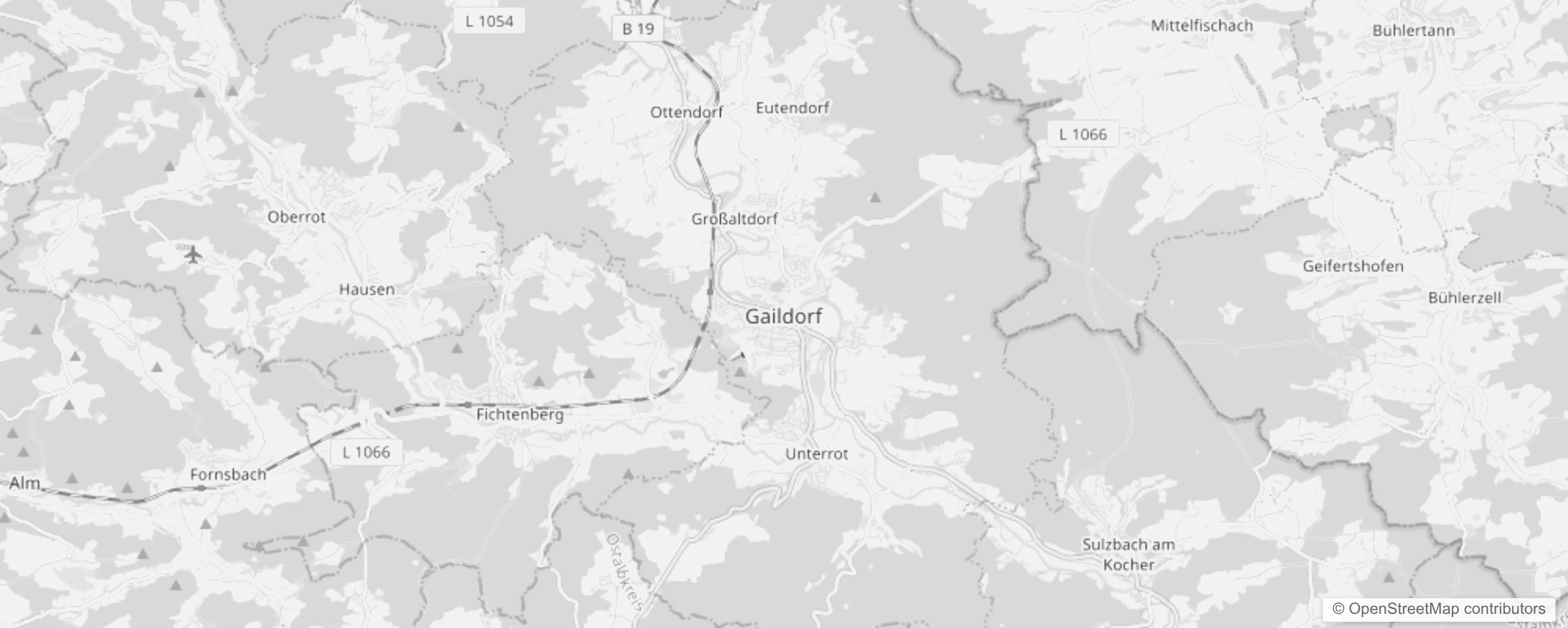 Bild von Stadtteile in Gaildorf