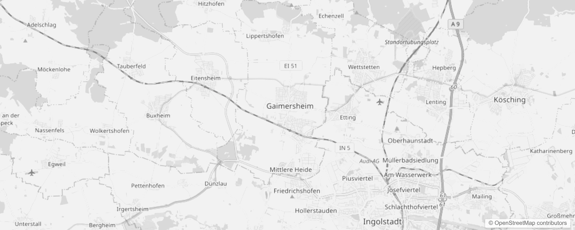 Bild von Stadtteile in Gaimersheim