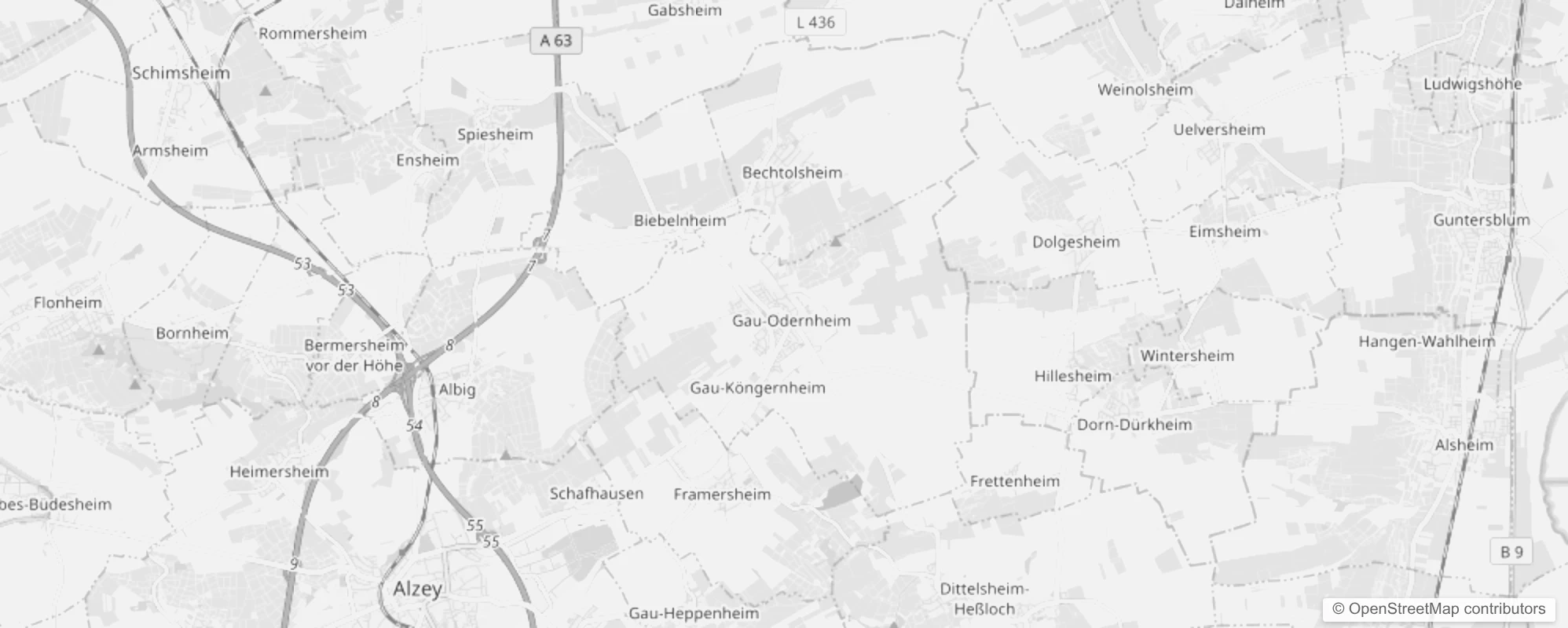 Bild von Stadtteile in Gau-Odernheim