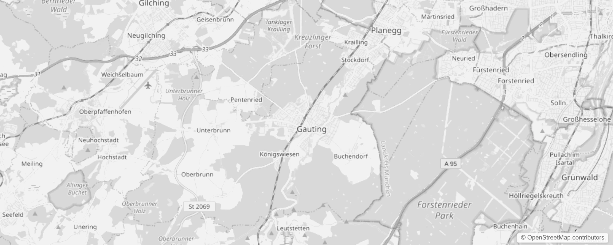 Bild von Stadtteile in Gauting