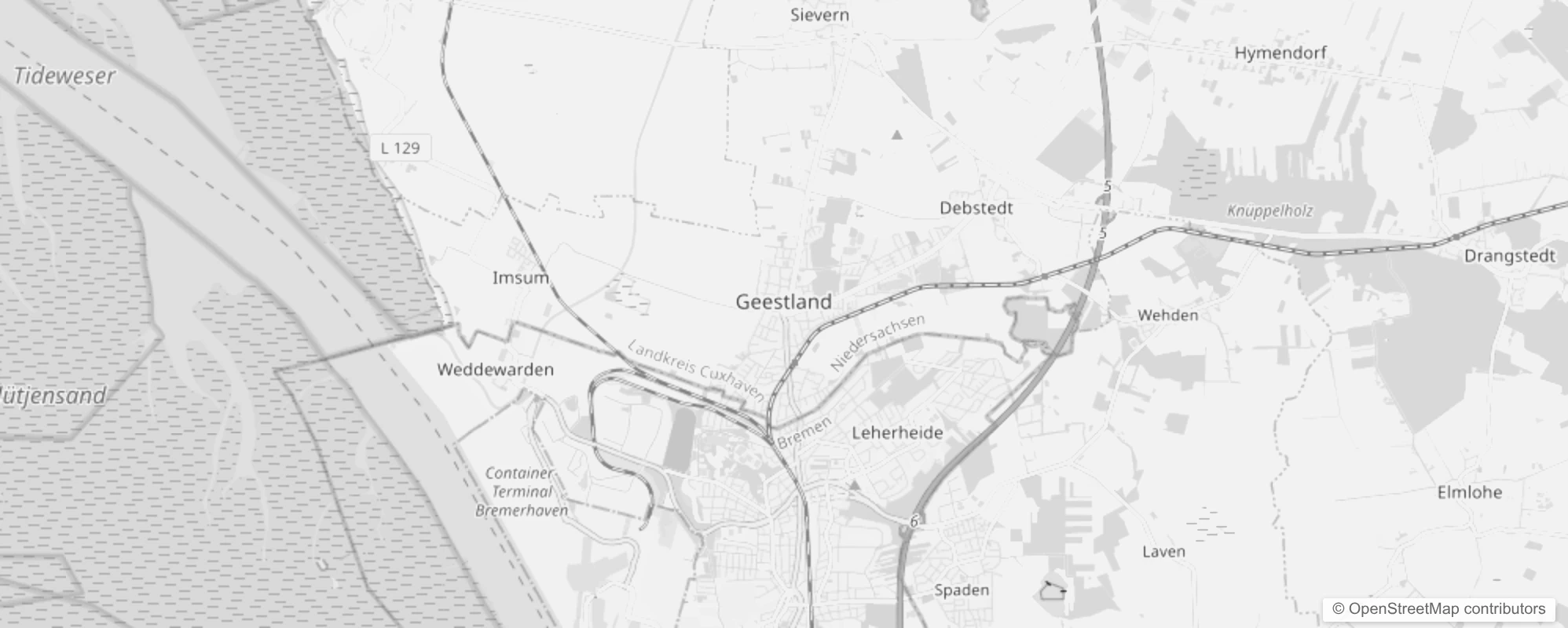 Bild von Stadtteile in Geestland