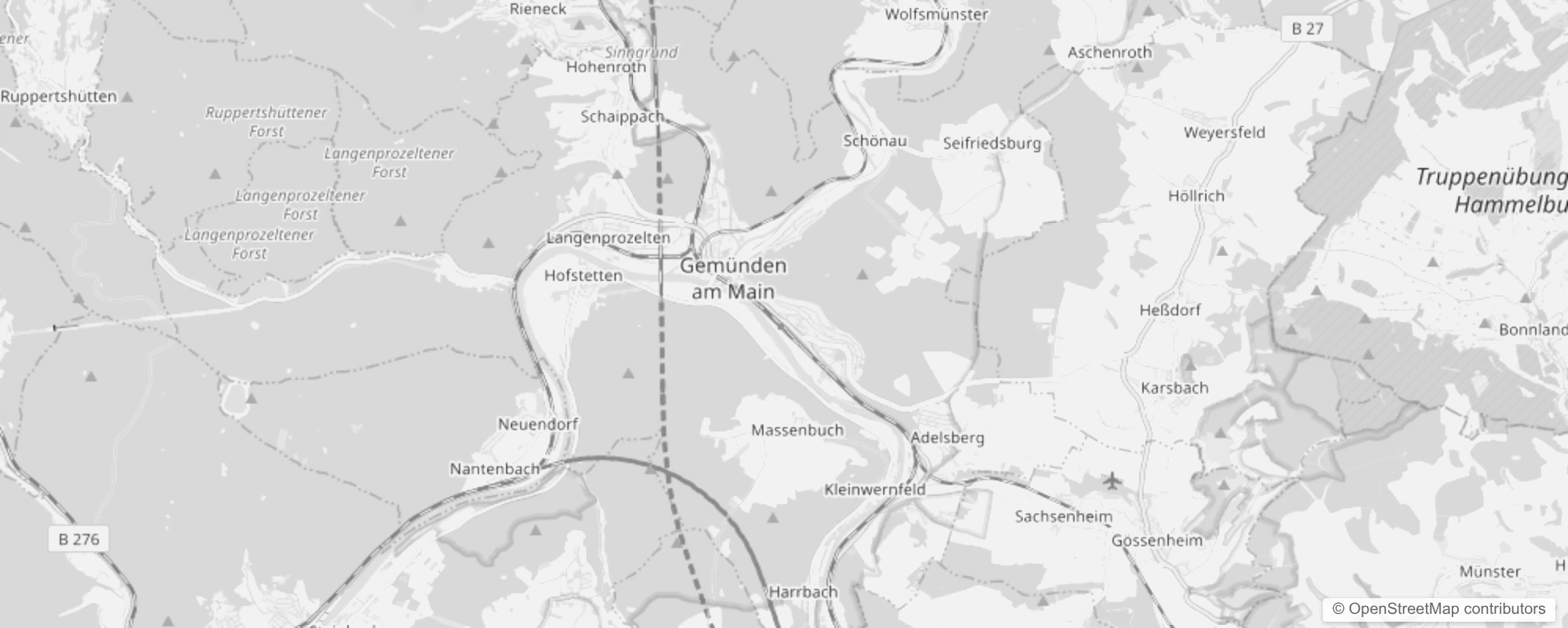 Bild von Stadtteile in Gemünden am Main