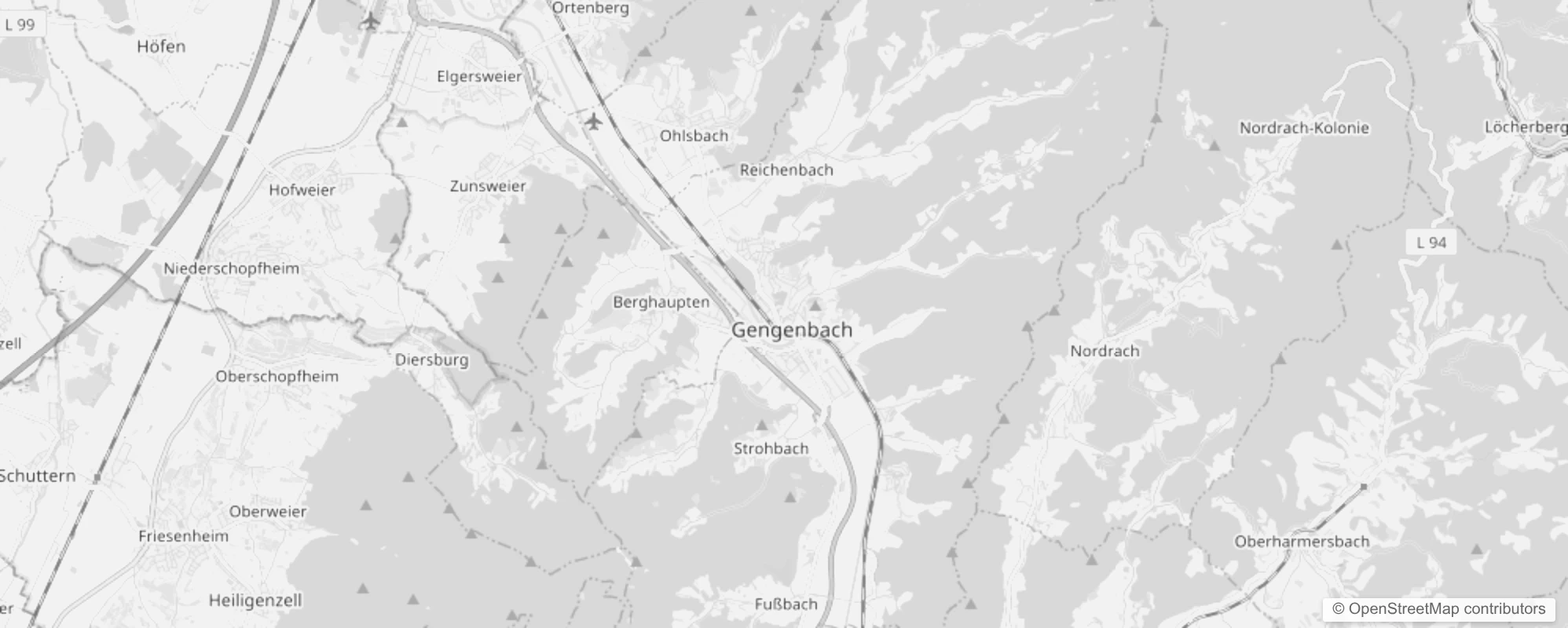 Bild von Stadtteile in Gengenbach