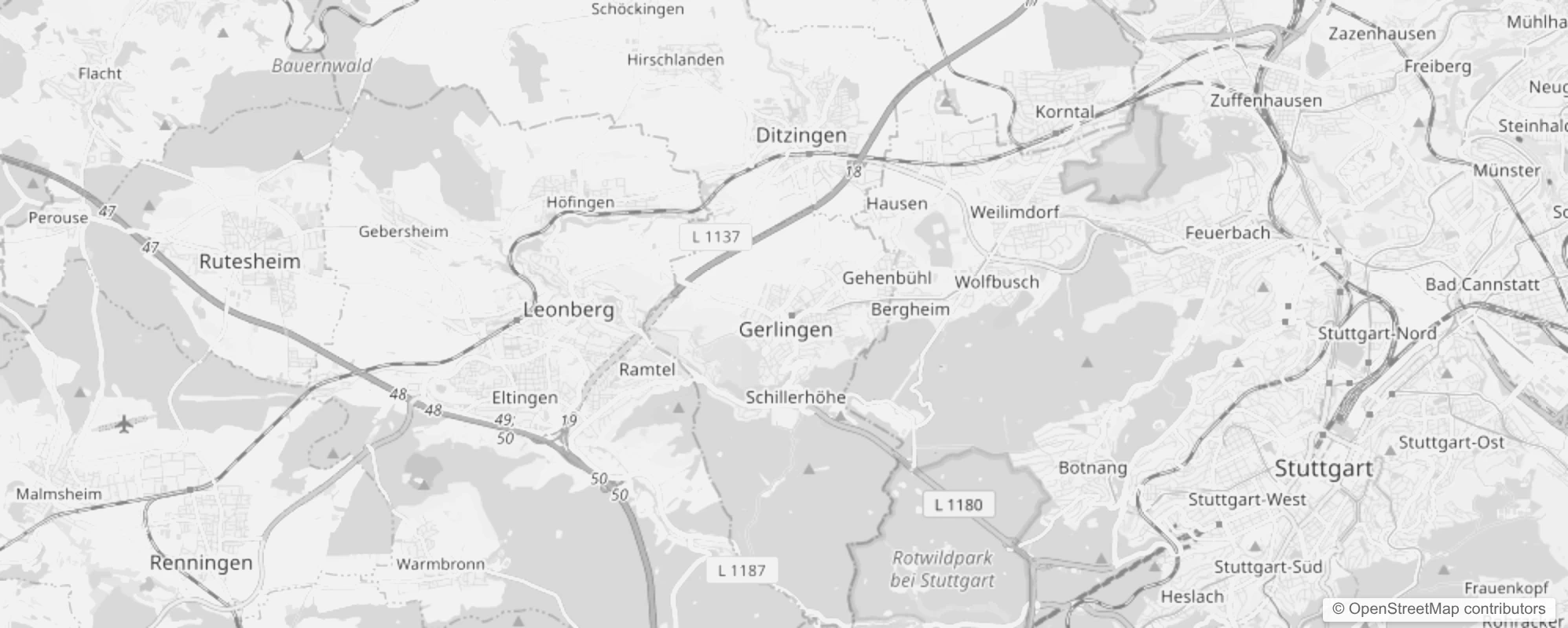 Bild von Stadtteile in Gerlingen