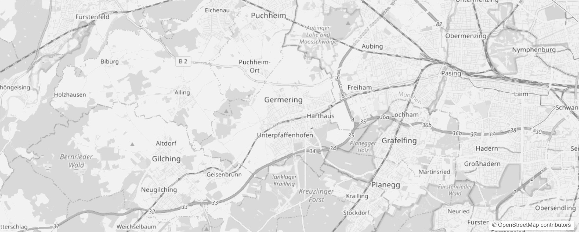 Bild von Stadtteile in Germering