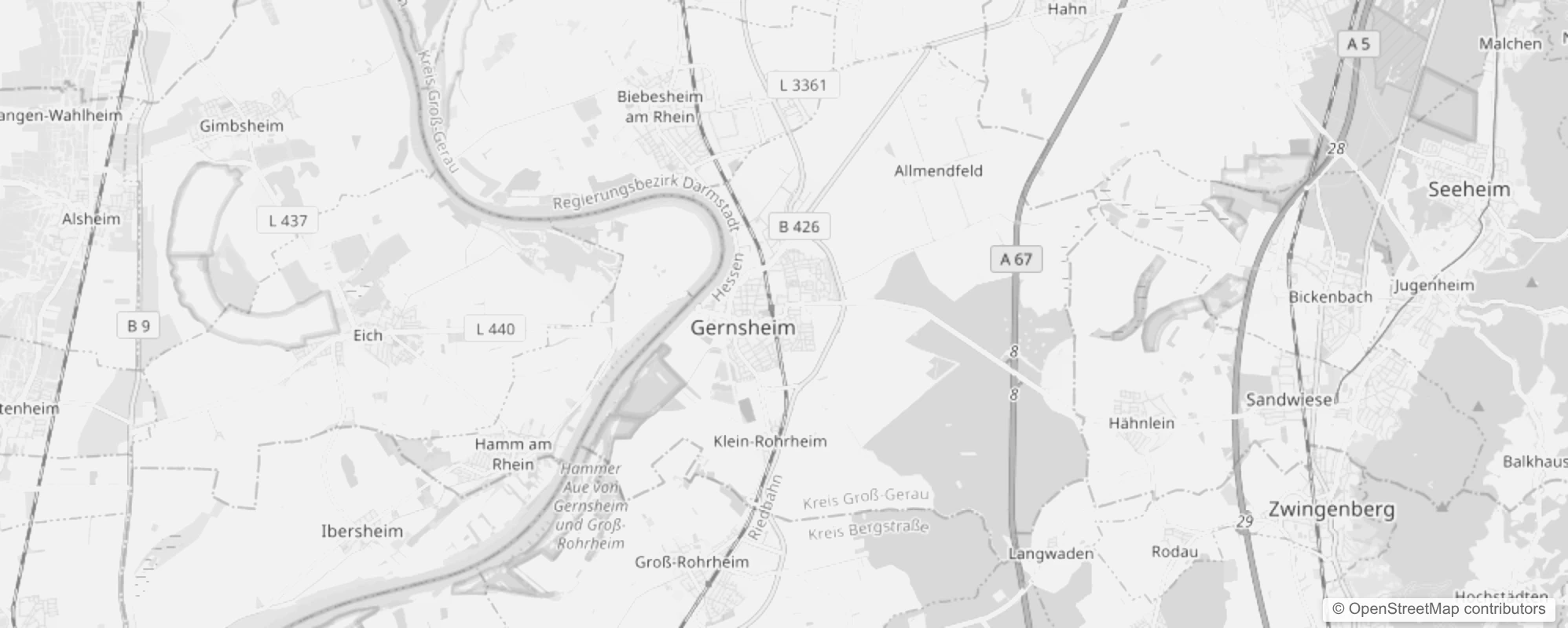 Bild von Stadtteile in Gernsheim