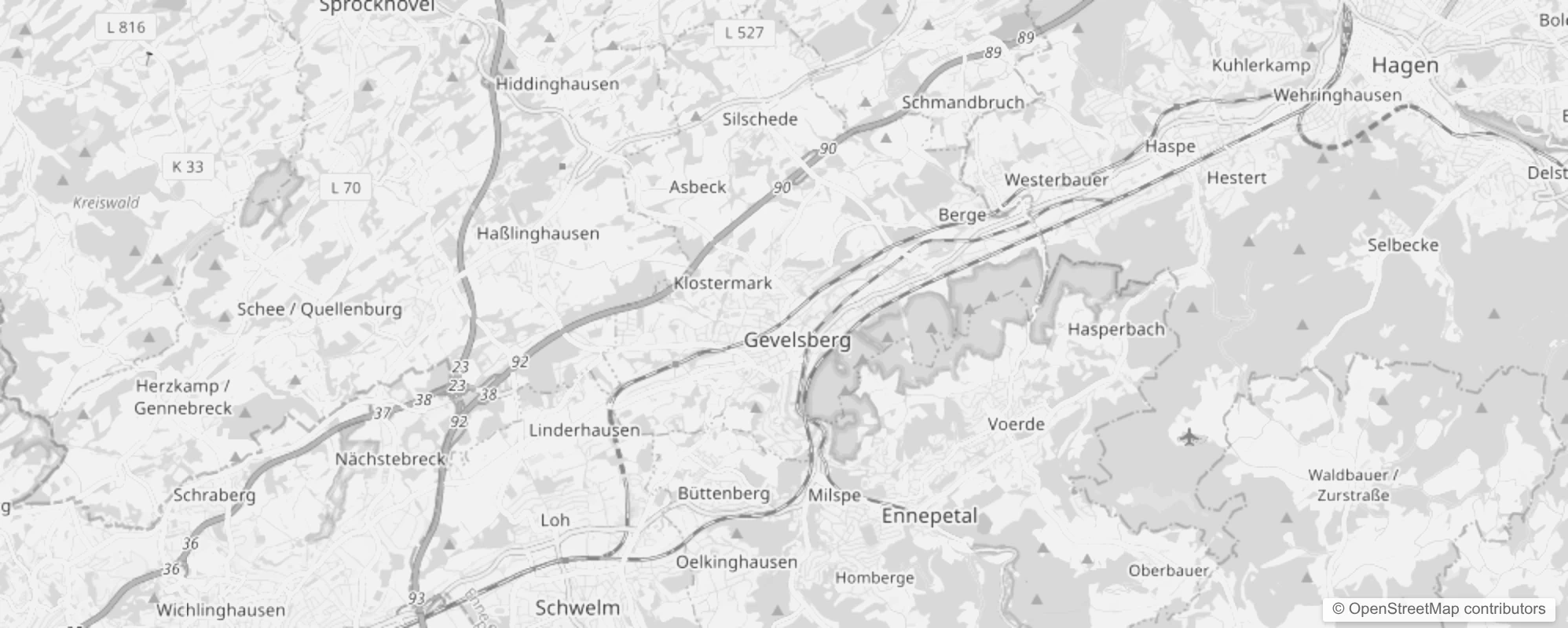 Bild von Stadtteile in Gevelsberg