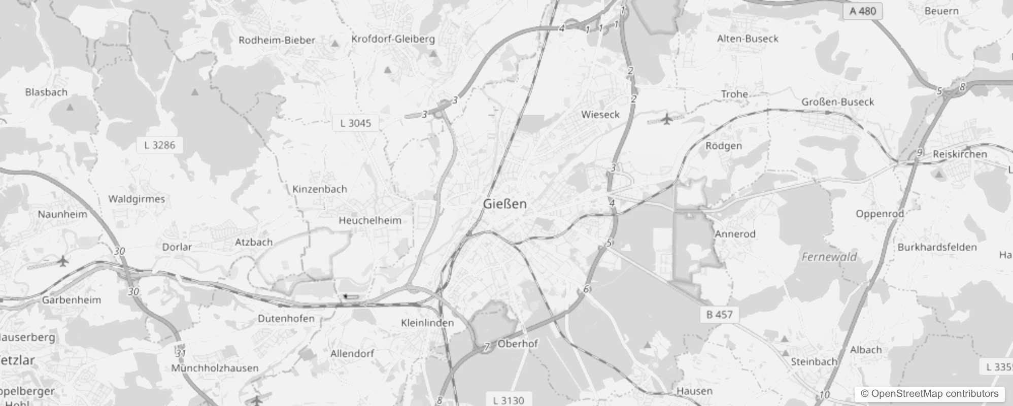 Bild von Stadtteile in Gießen
