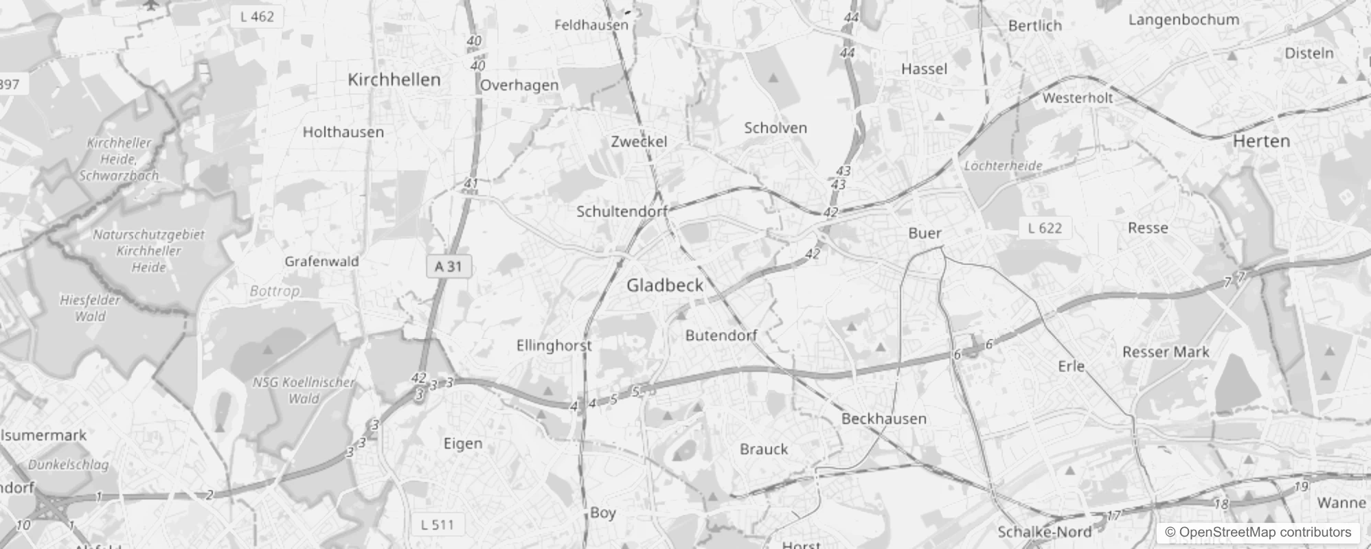 Bild von Stadtteile in Gladbeck