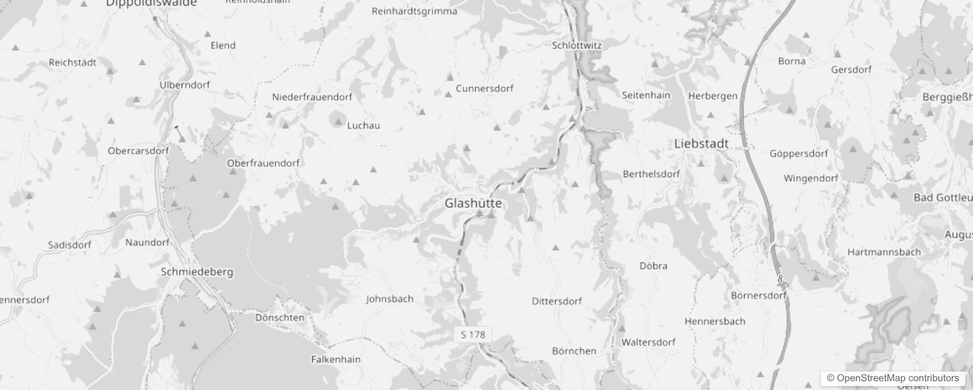 Bild von Stadtteile in Glashütte