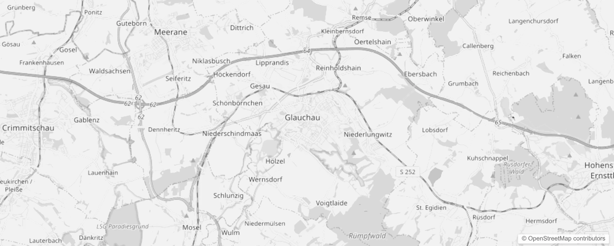 Bild von Stadtteile in Glauchau