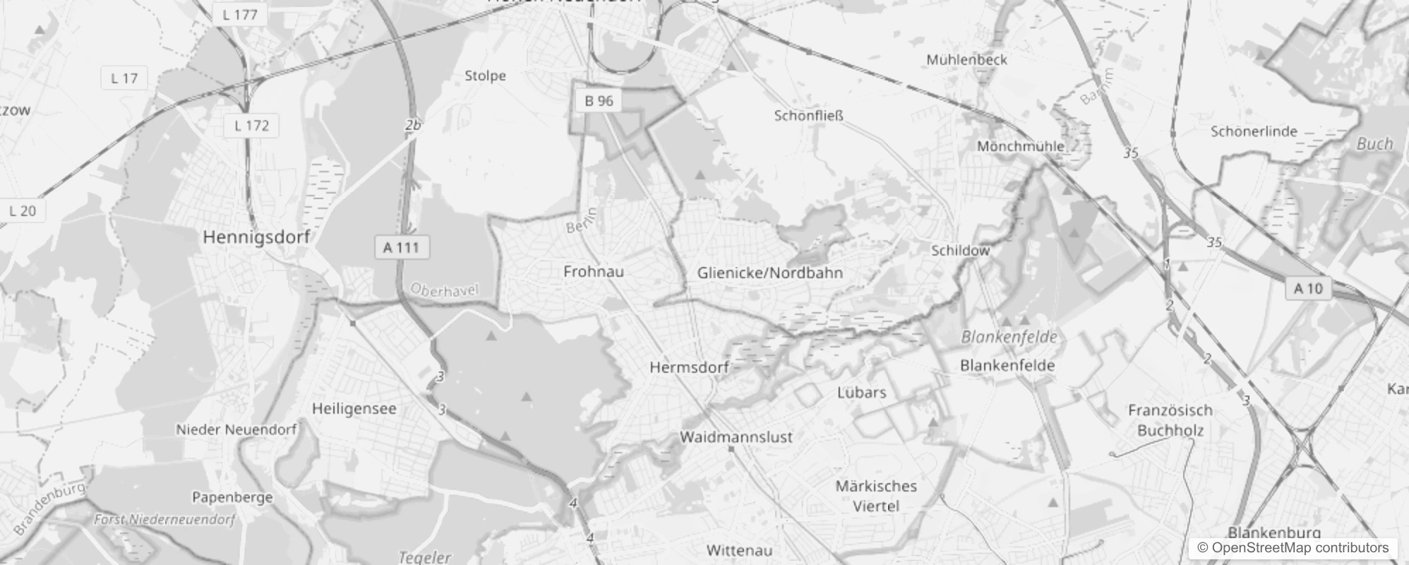 Bild von Stadtteile in Glienicke/Nordbahn