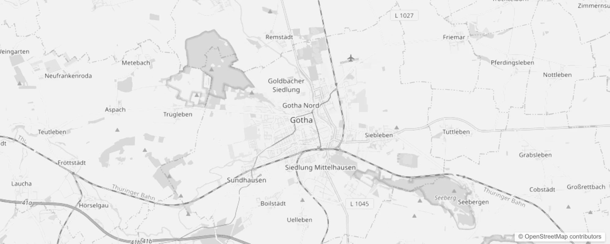Bild von Stadtteile in Gotha