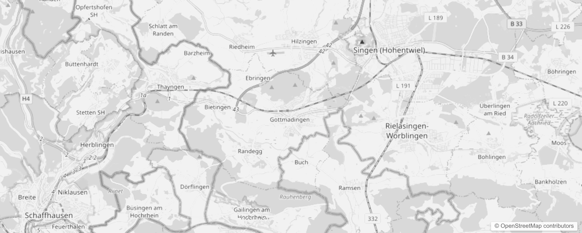 Bild von Stadtteile in Gottmadingen