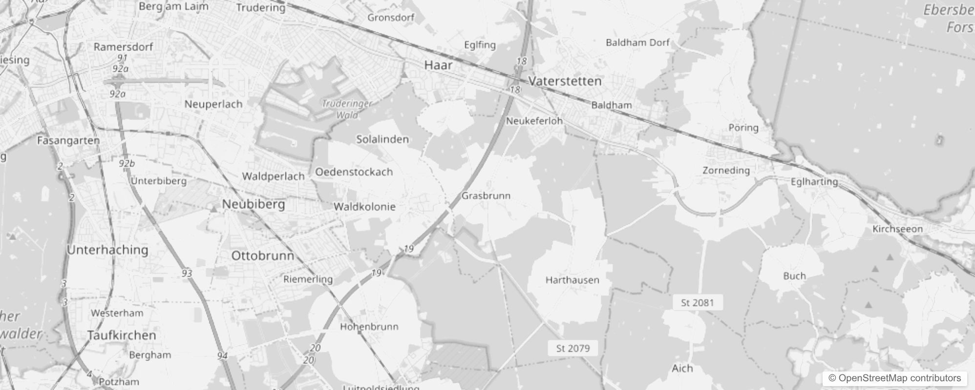 Bild von Stadtteile in Grasbrunn
